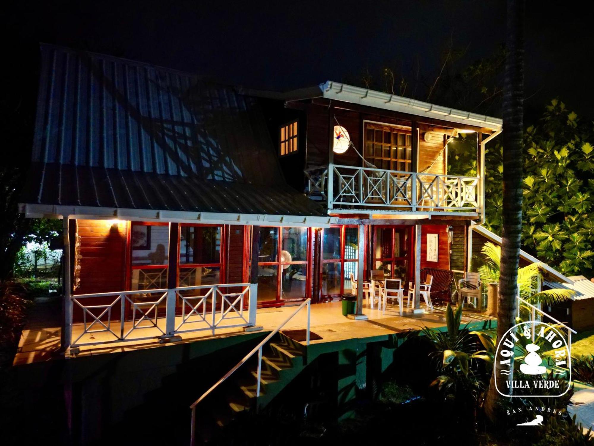 Villa Verde Ecolodge San Andrés Exterior foto