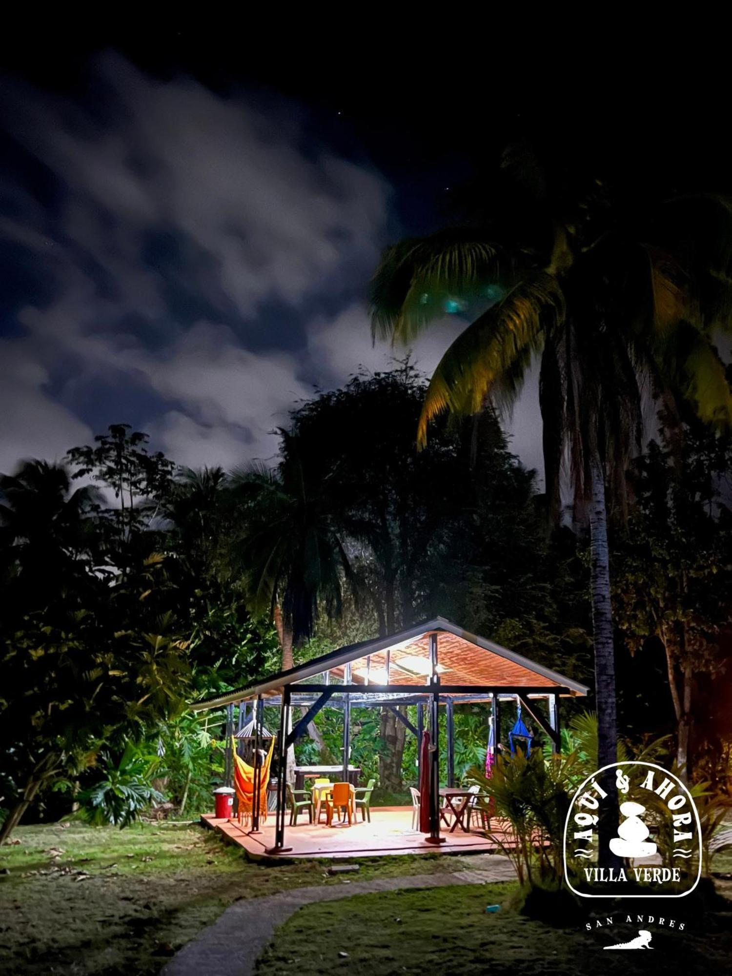 Villa Verde Ecolodge San Andrés Exterior foto