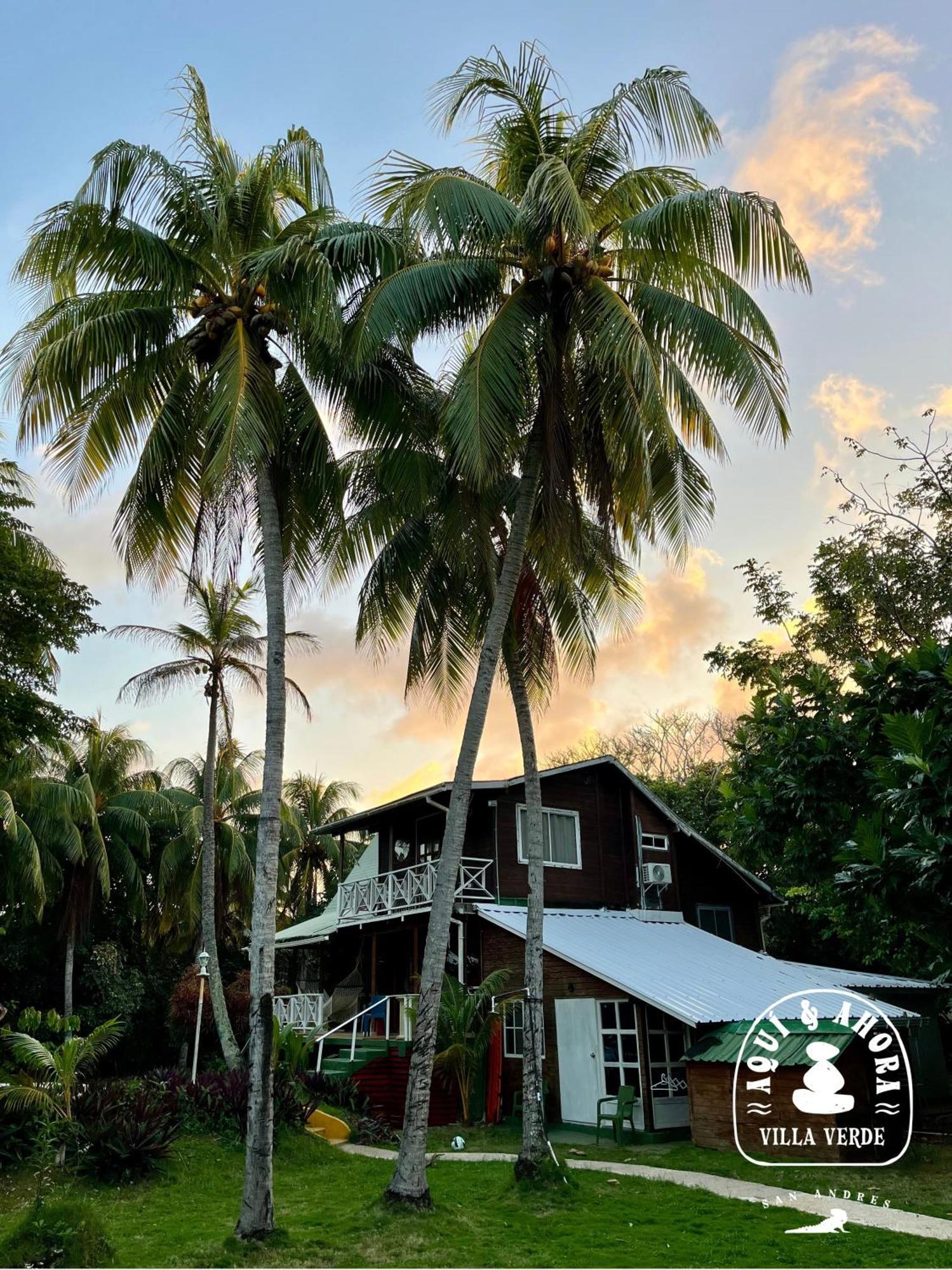 Villa Verde Ecolodge San Andrés Exterior foto