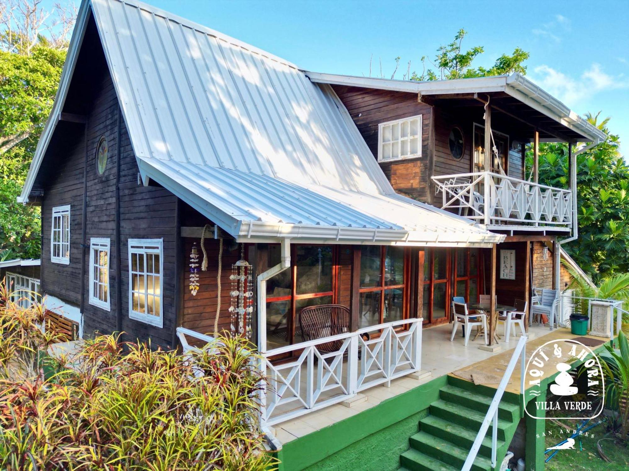 Villa Verde Ecolodge San Andrés Exterior foto