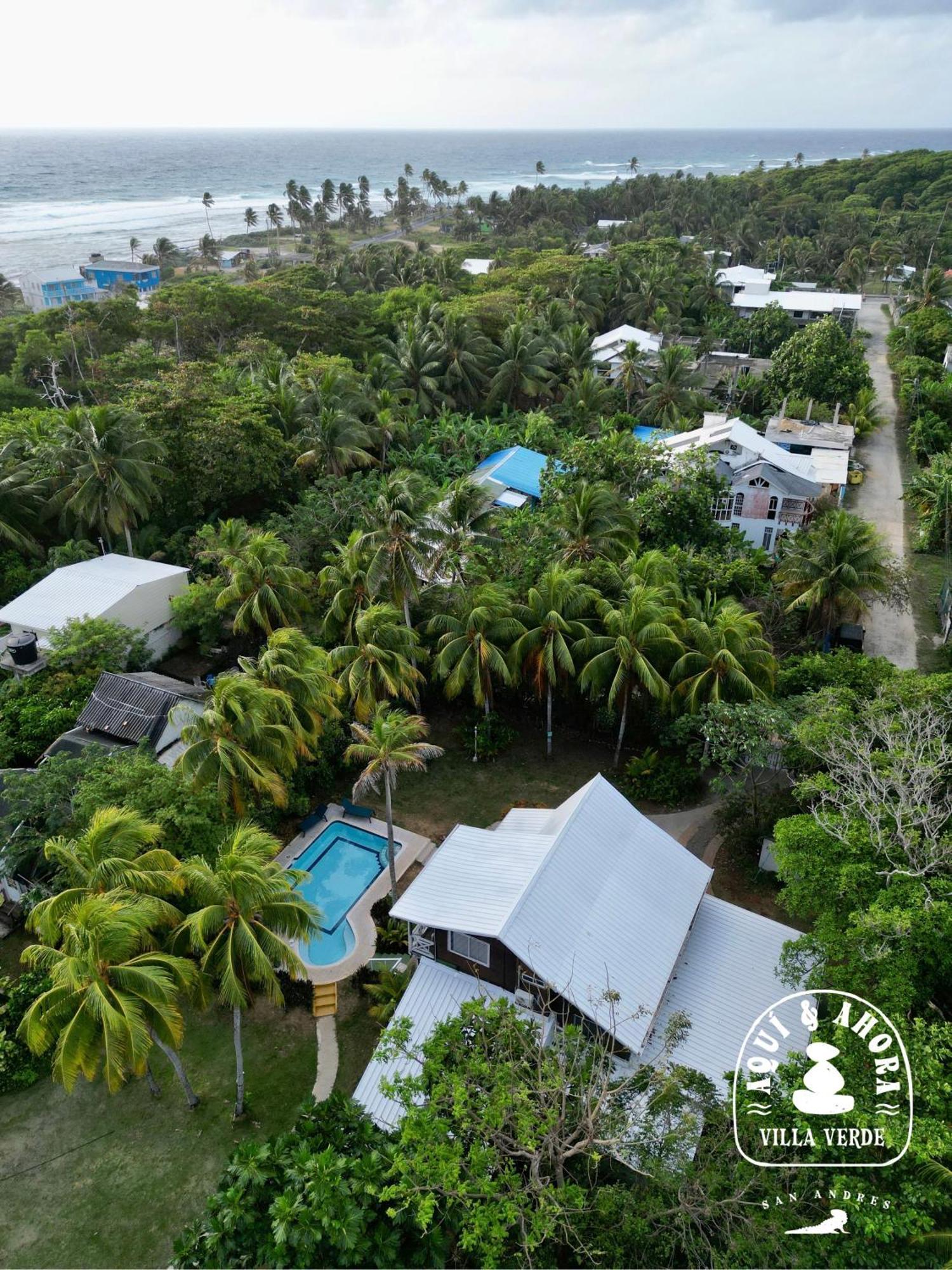 Villa Verde Ecolodge San Andrés Exterior foto