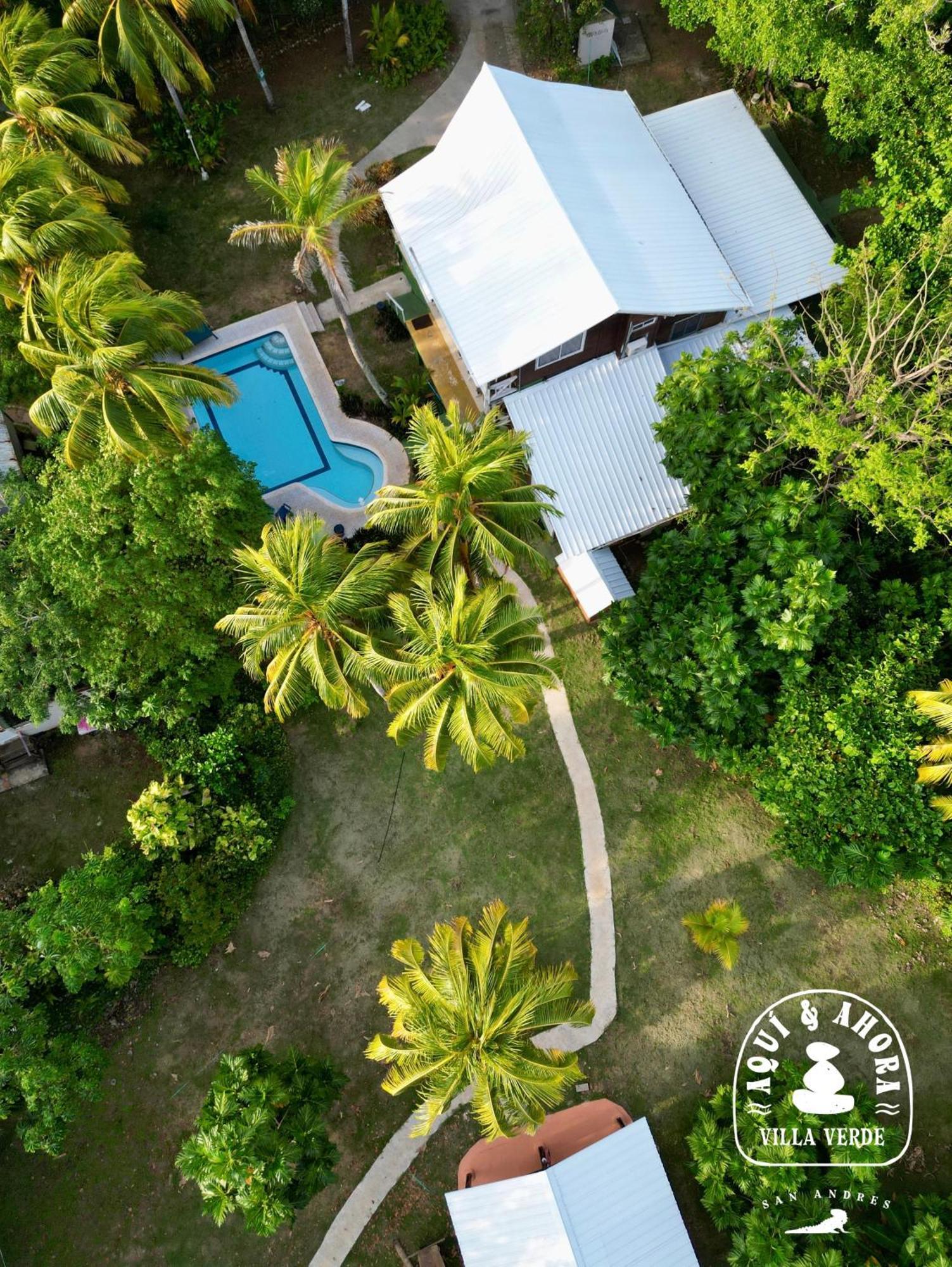 Villa Verde Ecolodge San Andrés Exterior foto