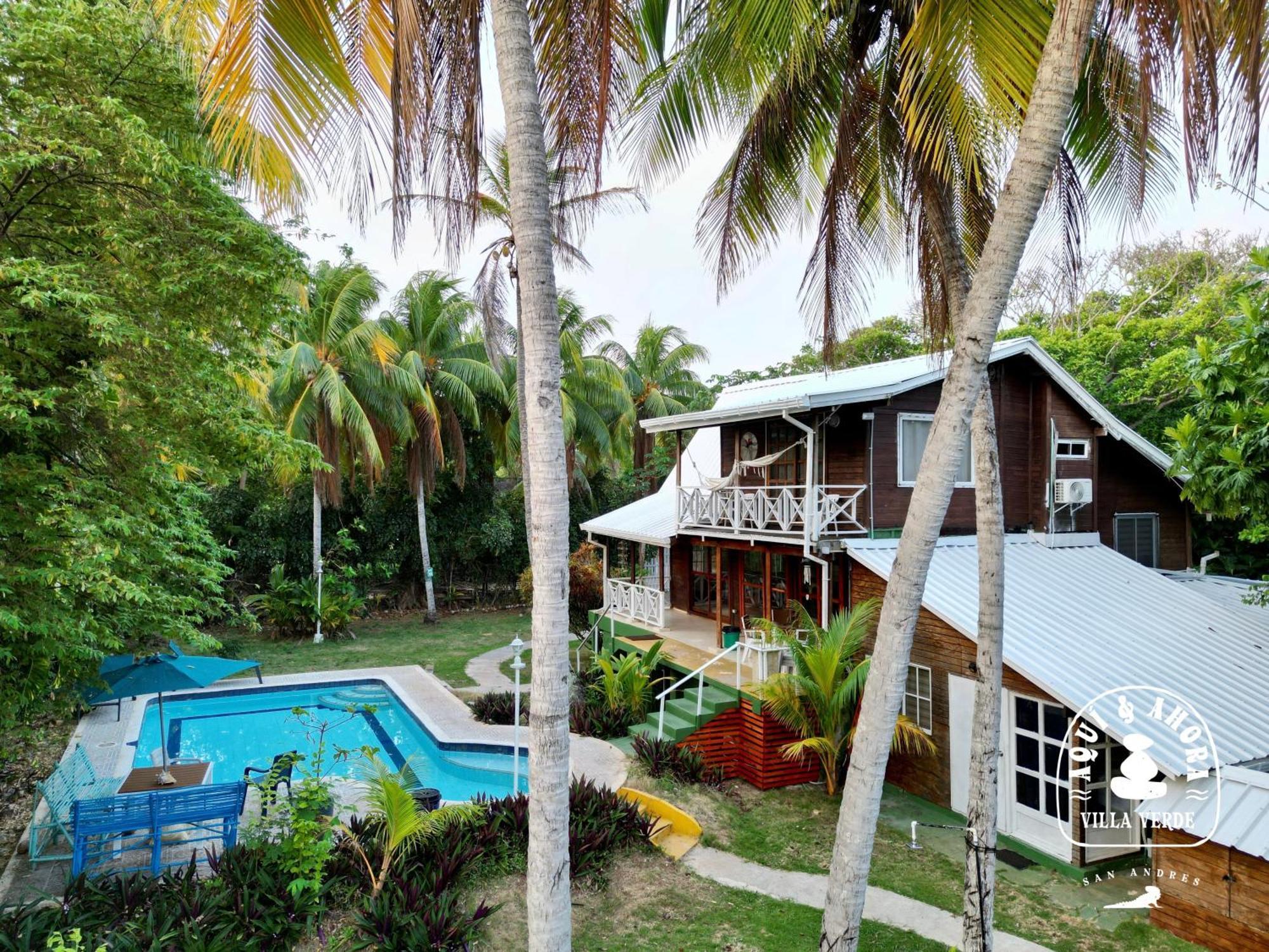 Villa Verde Ecolodge San Andrés Exterior foto